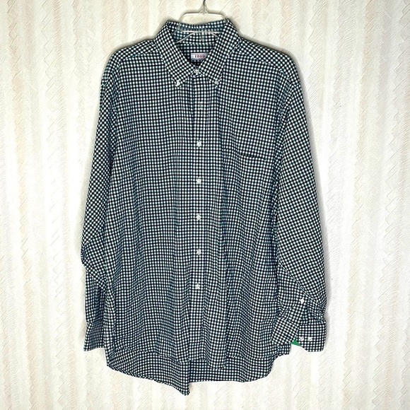 ❤️ 🆕 IZOD Button Down Shirt Size 17 - Picture 2 of 4